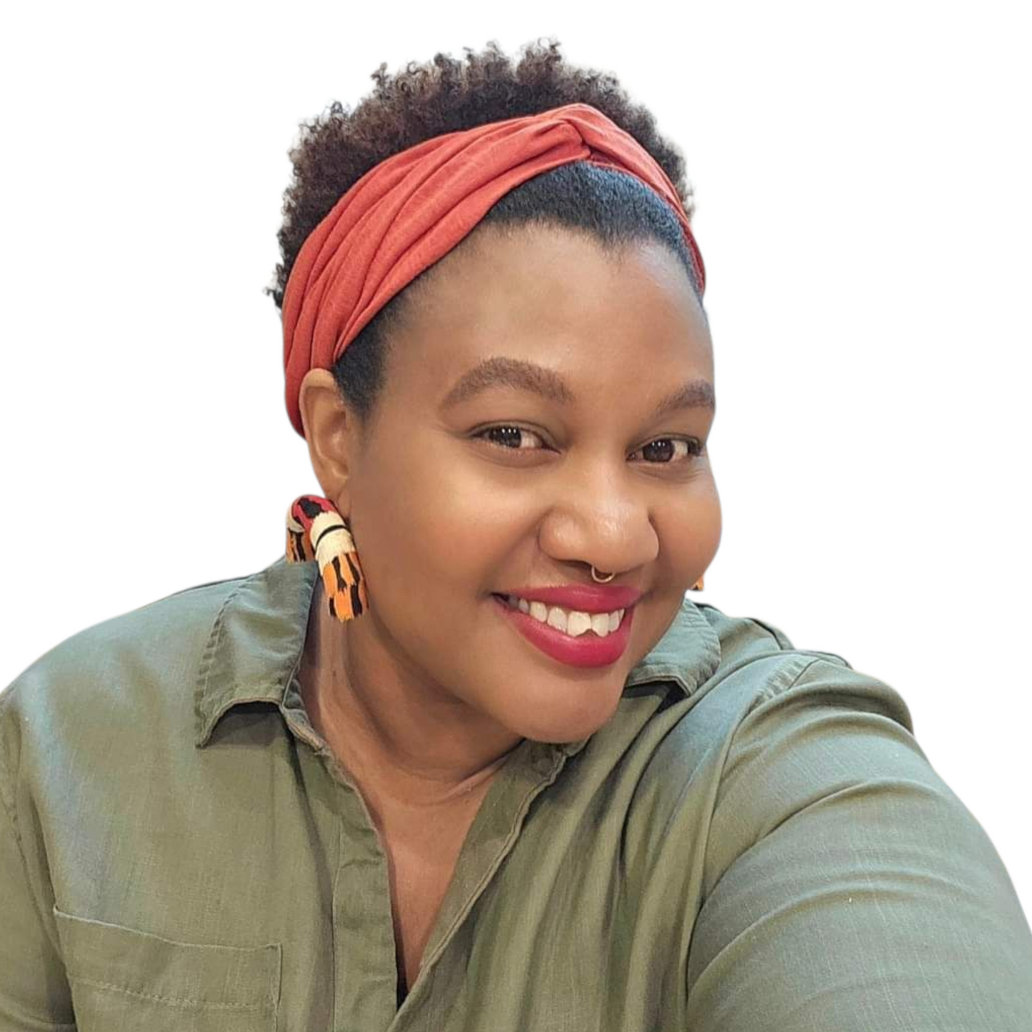 Small Half Moon Stud earrings